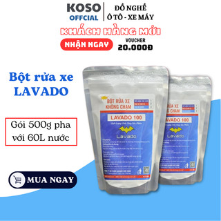 Bột rửa xe không chạm lavado koso 100 loại siêu đậm đặc