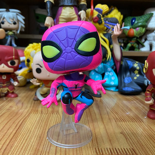 Mô hình Funko Marvel - Spider man / Blacklight (2nd Nobox real)