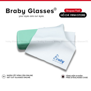 Khăn lau kính cận loạn chống bám hơi nước Braby chuyên dụng mềm mịn cao cấp đa năng