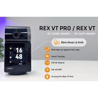 Camera Imou Rex VT Pro 3K 5MP dùng pin có màng hình