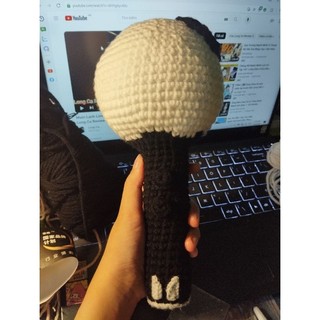 Lightstick BTS bằng len