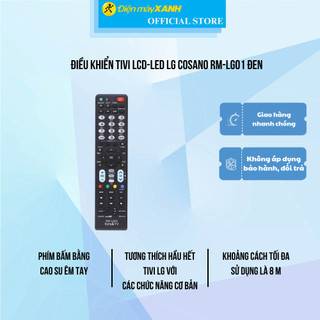 Điều khiển tivi lcd-led lg cosano rm-lg01 đen