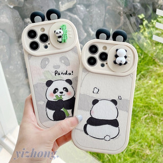 Ốp lưng iphone gấu trúc ốp bảo vệ cam nắp trượt iphone 11 12 Pro Max X XR XS Max SE 7 Plus 8 Plus xx1060 ốp sc