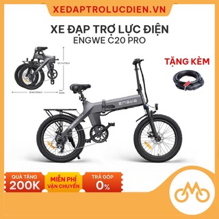 Xe đạp điện trợ lực engwe c20 pro - xe đạp gấp gọn - tốc độ lên tới 35km/h