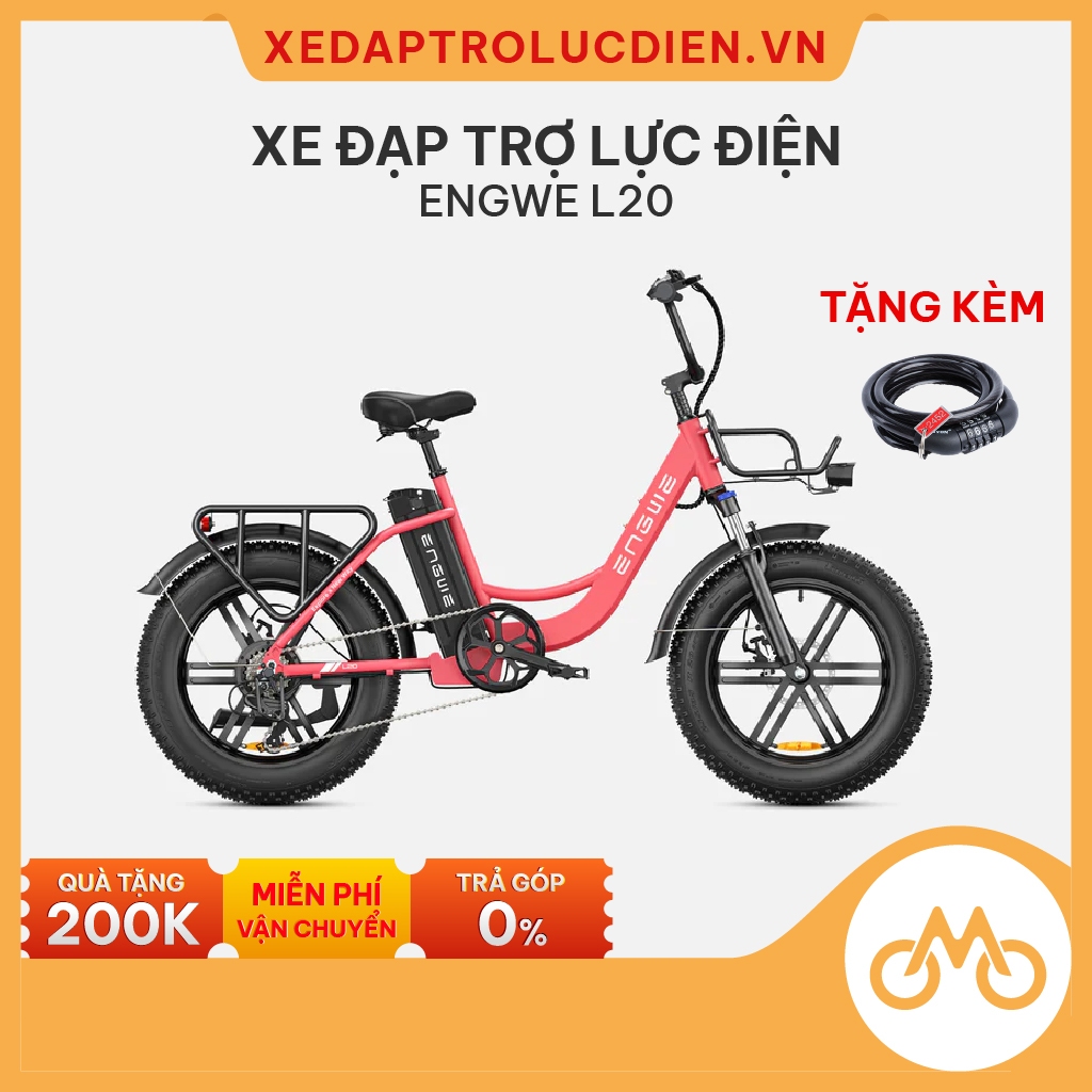 Xe đạp điện trợ lực ENGWE L20 - Công suất động cơ 750W - Tốc độ lên tới 45km/h | BigBuy360 - bigbuy360.vn