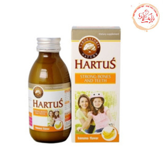 Siro Hartus Apptite vị chuối giúp bé ăn ngon bổ sung caxi chai 150ml