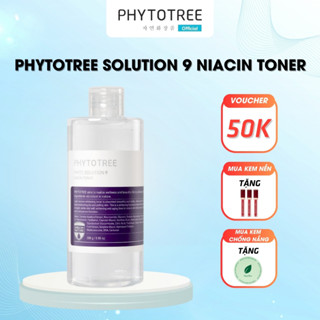 [PHYTOTREE] NƯỚC HOA HỒNG DƯỠNG TRẮNG TONER PHYTOTREE SOLUTION 9 NIACIN TONER 300g
