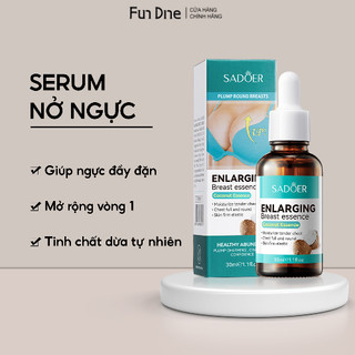 Tinh chất serum giúp nở ngực sadoer FUNDINE giúp vòng một thêm căng mọng tinh chất hỗ trợ tăng size vòng một tự nhiên