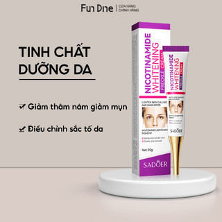 Kem làm trắng da sadoer FUNDINE dưỡng trắng, cấp ẩm giảm tàn nhang mang lại làn da mịn màng