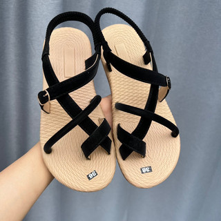 Sandal nữ đế giả cói MAILIAA 011 quai chiến binh đế nhẹ đi êm chân