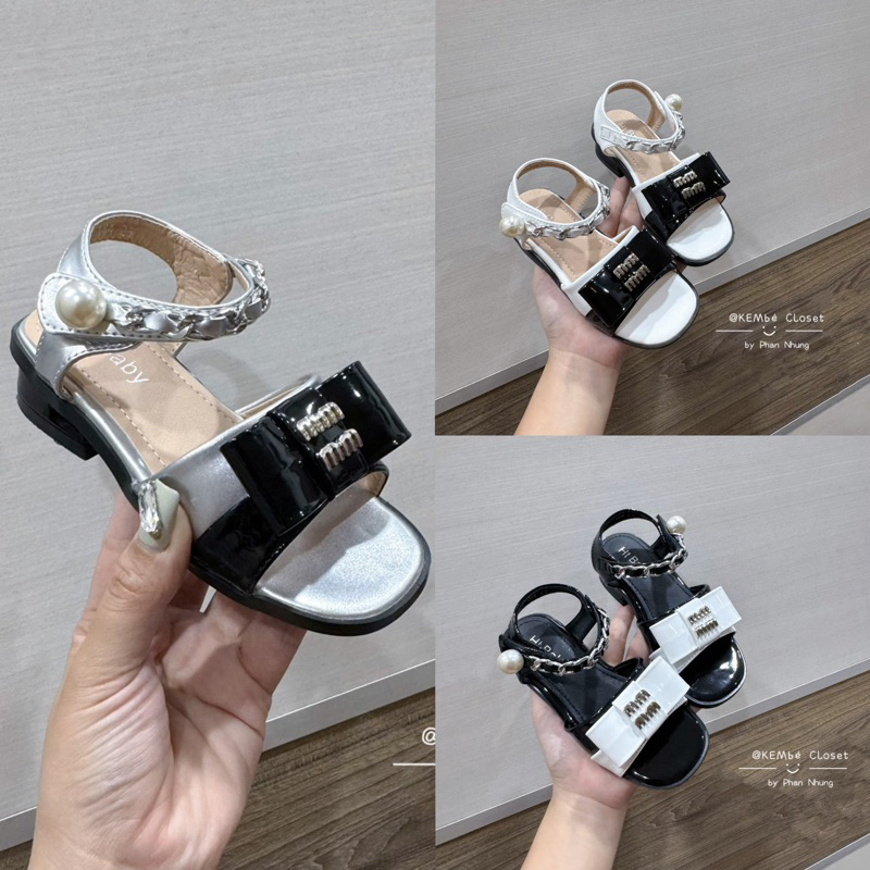 Giày Cho Bé Gái - Giày Búp Bê MiuMiu Hàng Cao Cấp