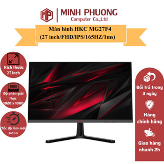 Màn Hình Phẳng Gaming HKC MG27F4 Fast IPS 165Hz 27inch - Hàng chính hãng - Bảo hành 24 tháng