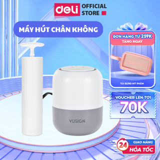 Bơm Điện Bơm Tay Máy Hút Chân Không Dùng Cho Túi Hút Chân Không Đựng Quần Áo Deli Nhỏ Gọn Dễ Sử Dụng