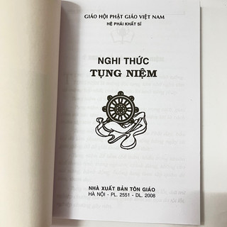 Nghi Thức Tụng Niệm (Hệ Phái Khất Sĩ)