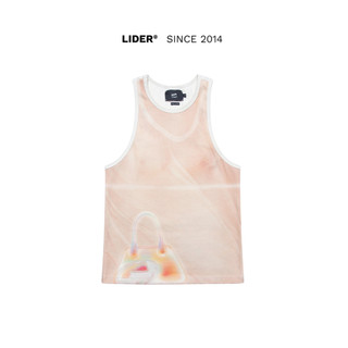 Áo thun ba lỗ unisex lider naked you tank top - coral