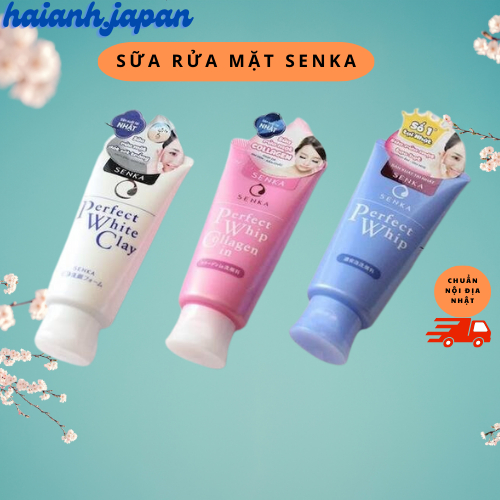 Sữa rửa mặt Senka Perfect whip