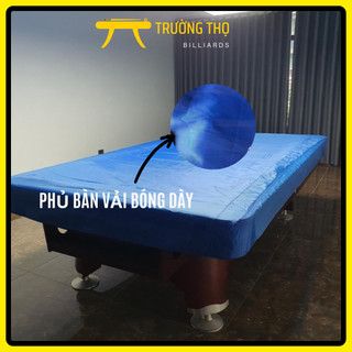 Phủ bàn bi a bida cho clb- phủ bạt che bụi bẩn cho bàn 1.65m x2.9m- bảo vệ bàn bi a