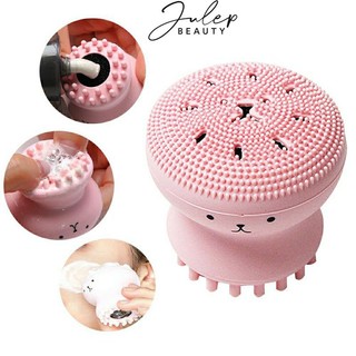 Cọ rửa mặt bạch tuộc chất liệu silicon mềm mại cho da - dụng cụ rửa mặt bạch tuộc- julepbeauty
