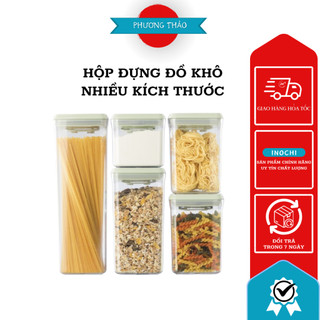 Hộp đựng thực phẩm hộp nhựa đựng thực phẩm hộp đựng gia vị INOCHI chất liệu cao cấp hộp đựng đồ khô