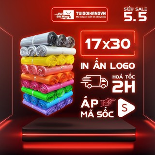 Túi Gói Hàng 17x30 TUIGOIHANG Cuộn 100 Cái