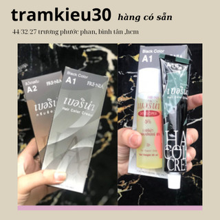 Thuốc nhuộm tóc frenia màu đen a1, nâu a2