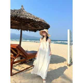 Ceci Cela - Đầm dây dáng suông dài Linage