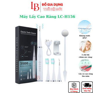  Máy lấy cao răng tại nhà Electric Teeth Cleaner LC-H156,bàn chải điện rung sóng âm bản 2024 