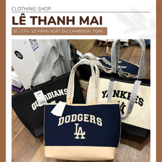 Túi m.l.b totebag 💥 hàng cao cấp 💥 túi xách tay monogram size to kích thước 39x30x13 cm