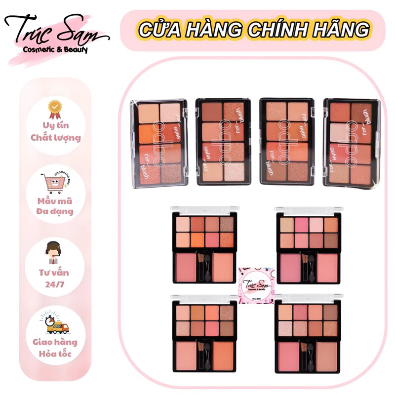 Phấn mắt Odbo 2 Tầng  Eyeshadow & Blush