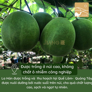 La Hán Quả La Hán Đen (sấy nhiệt) Thượng Hạng JIANG
