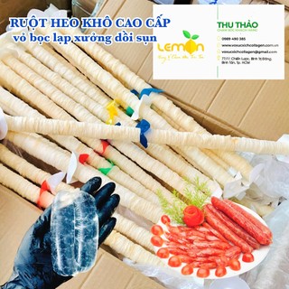 Ruột heo khô tiêu chuẩn châu Âu làm xúc xích, lạp xưởng, dồi sụn - Ruột heo khô loại 1 nhiều size