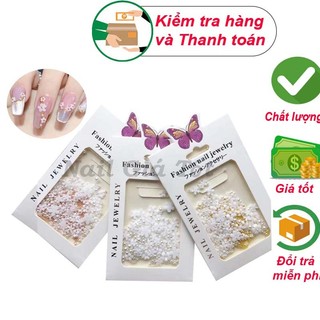 Charm hoa nhí mix bi nail gắn móng tráng trí siêu hot