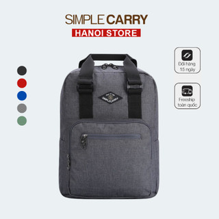 Balo thời trang đi học, đi làm Simplecarry Issac 4 có quai xách siêu nhẹ chất liệu polyeste cao cấp trượt nước