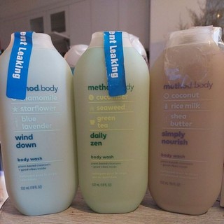 DẦU TẮM HIỆU METHOD BODY WASH 532ML MÙI WIND DOWN / DAILY ZEN / NOURISH từ mỹ