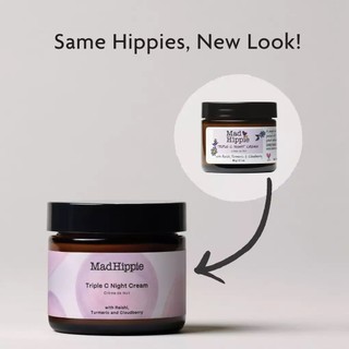 Kem dưỡng đêm trẻ hóa, làm sáng da, giảm nhăn, bảo vệ da Mad Hippie Triple C Night Cream [Meoheo]
