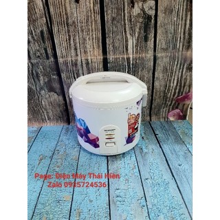 Nồi cơm điện sharp 1.8 lít ks-18tjv- hàng trưng bày new 99%