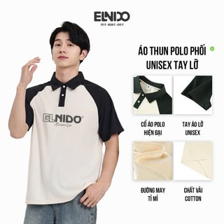 Áo Thun Cổ Tròn và Polo Nam Nhiều Màu Vải Co Giãn 4 Chiều Không Xù Lông Thoáng Mát Form Suông Unisex ELNIDO