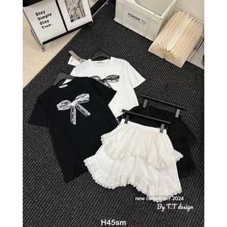 Set áo thun+ chân váy xoè