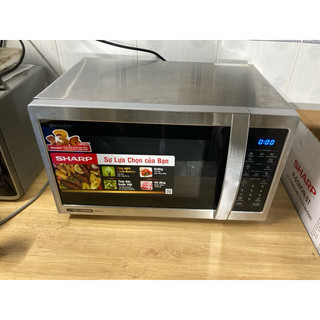 Lò vi sóng sharp j-tech inverter r-g52xvn-st 25 lít có nướng - hàng trưng bày
