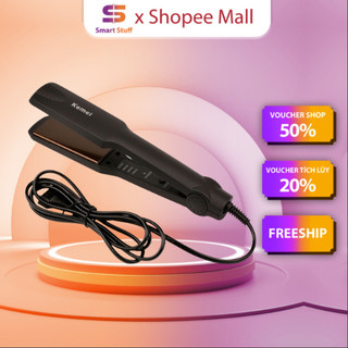 Máy duỗi tóc Smart Gadgets mini KE MEI chính hãng,Máy uốn tóc làm tạo kiểu ép,là thẳng uốn cụp xoăn lọn đa năng 4 mức nh