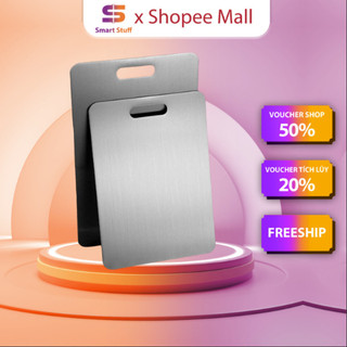 Thớt INOX 304 Smart Gadgets  diệt khuẩn thời thượng - Thớt Cường Lực, lau chùi và vệ sinh Dễ Dàng, Không Xước Dăm, Không