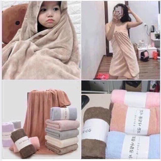 ⚡HOT⚡ KHĂN TẮM BÔNG CAO CẤP 70*140cm Đa Năng Tiện Ích