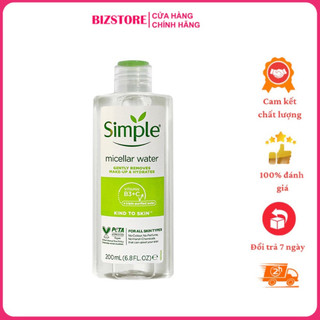 Nước Tẩy Trang Simple Micellar Cleansing Water 200ml