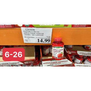Viên giấm táo giảm cân Apple Cider Vinegar 1200mg 180v và kẹo dấm táo 120v gummies của Mỹ