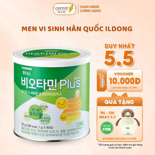 Men vi sinh hàn quốc ildong - cho trẻ từ sơ sinh, hỗ trợ tiêu hóa, tăng hệ miễn dịch - 90 gói