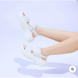 Dép sandal adi/das nữ Mehana Grey White IF8183 authentic hàng nhật nội địa