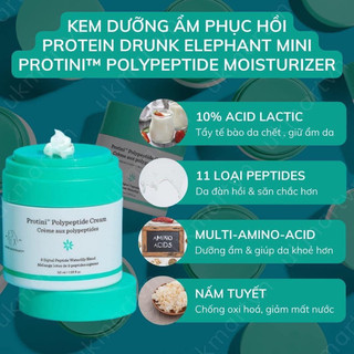 Kem dưỡng ẩm peptide phục hồi Drunk Elephant