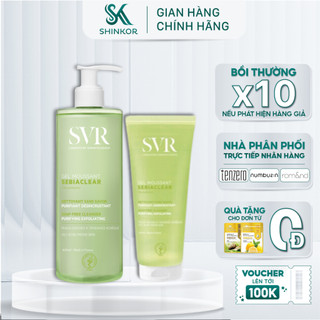 Sữa rửa mặt svr sebiaclear gel moussant 200ml - 400ml
