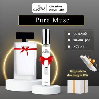 Nước Hoa Nữ Narciso pure musc for her (trắng) - LEONA Perfume Nar Trắng 10ml - 20ml - 30ml thanh lịch, nữ tính
