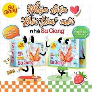Bánh Phồng Tôm Đặc Biệt Sa Giang 200gr